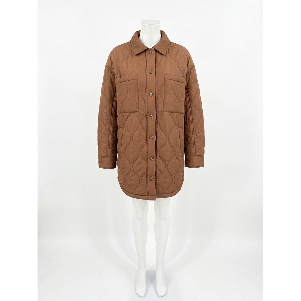 NEW SALTWATER LUXE morrison quilted jacket in toffee
